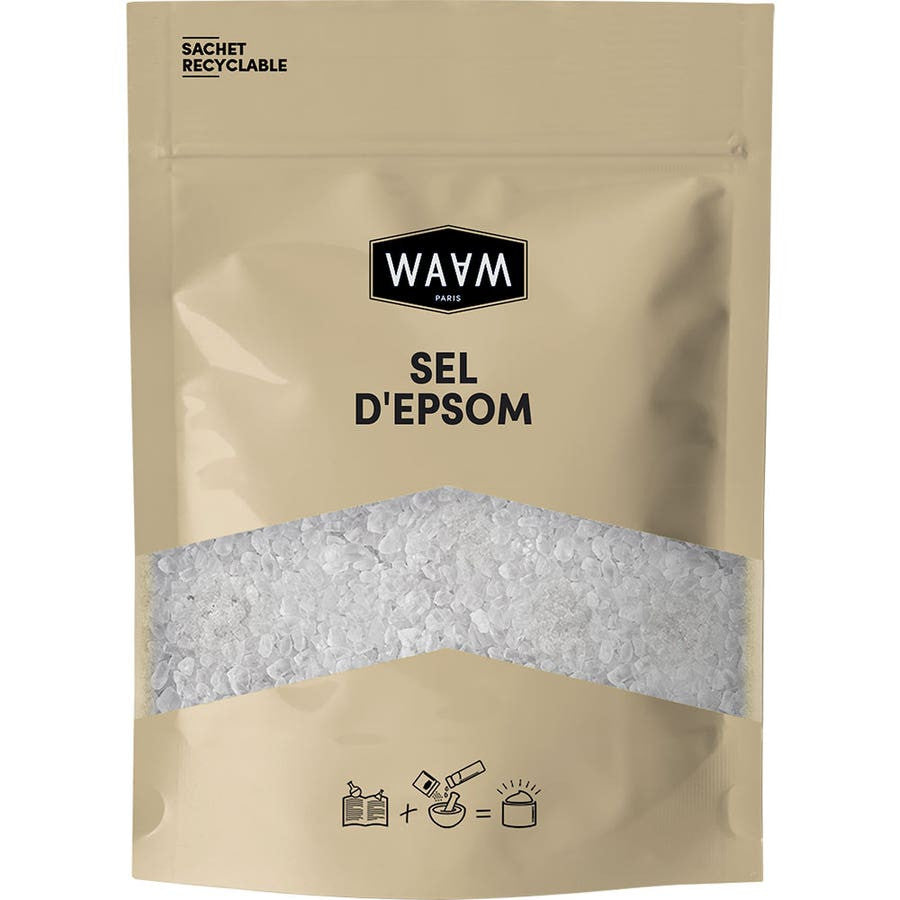 Waam Epsom salt Bath 500g (16.90 oz)