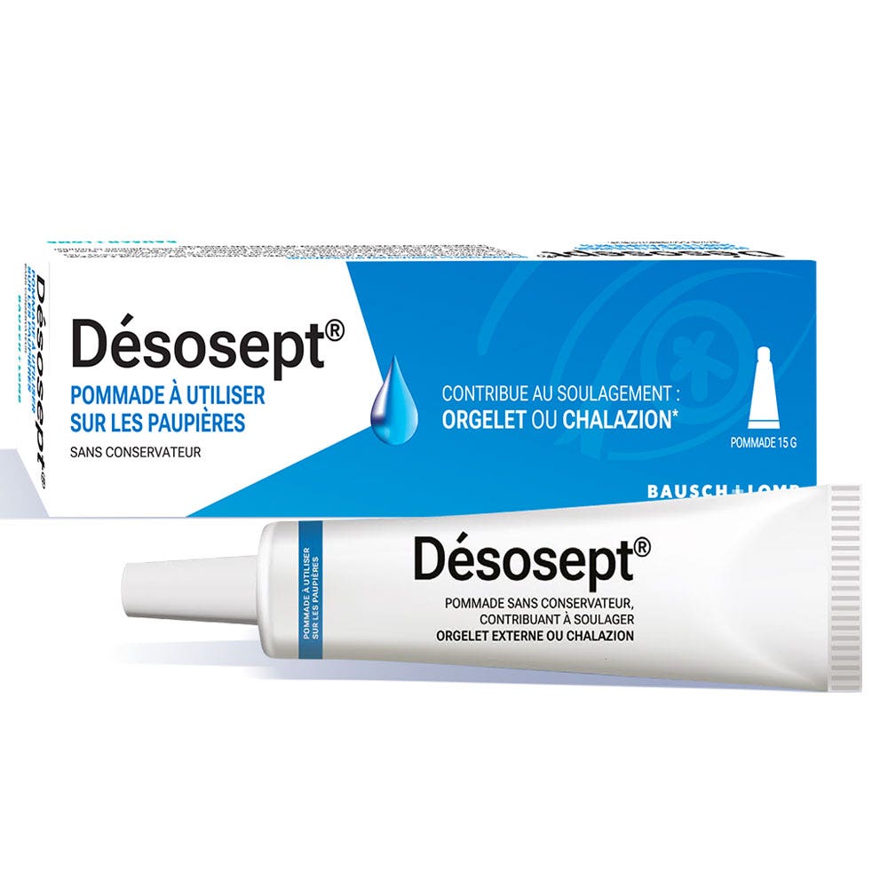 Bausch&Lomb Désosept ophthalmic ointment 15g (0.53oz)