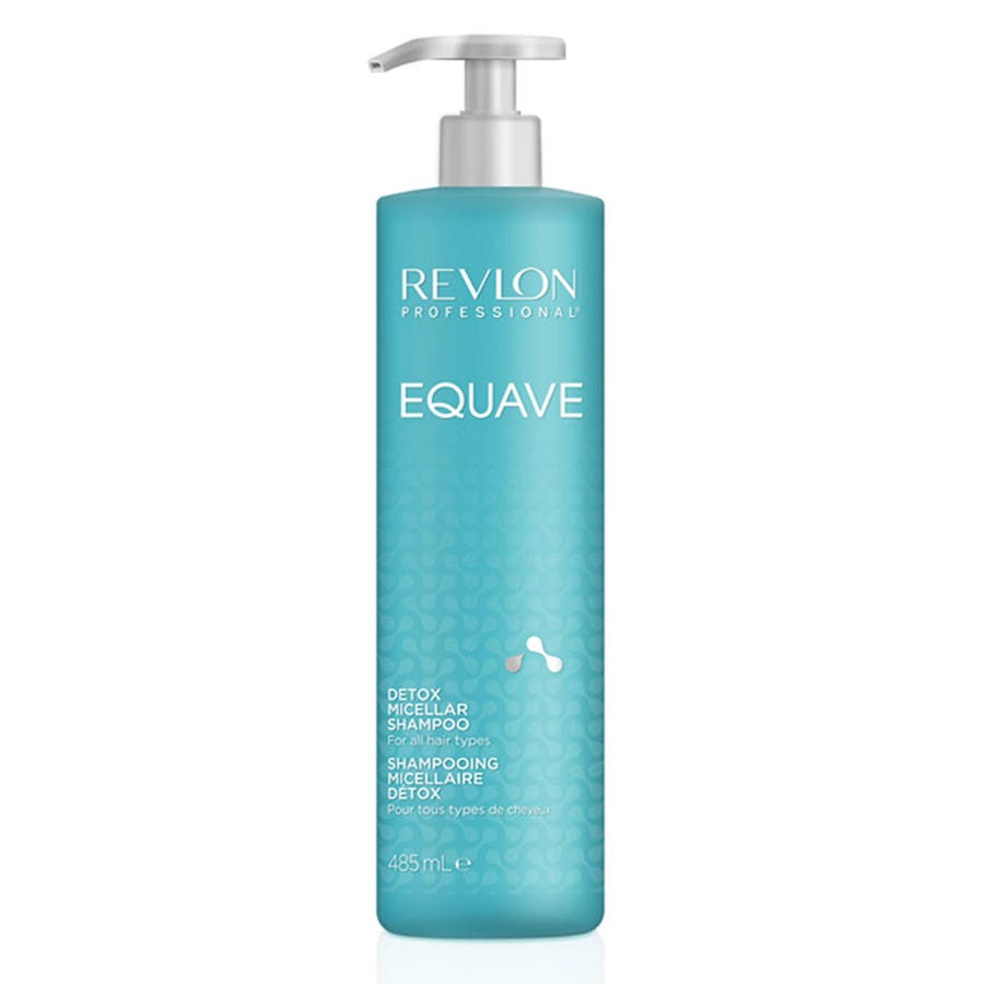 Revlon Professional Equave Detox Shampooing Micellaire Tous types de cheveux 485 ml (16,39 fl oz) 