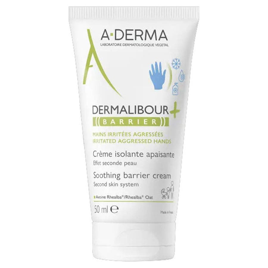 A-Derma Dermalibour+ Soothing Barrier Cream 50ml (1.69fl oz)