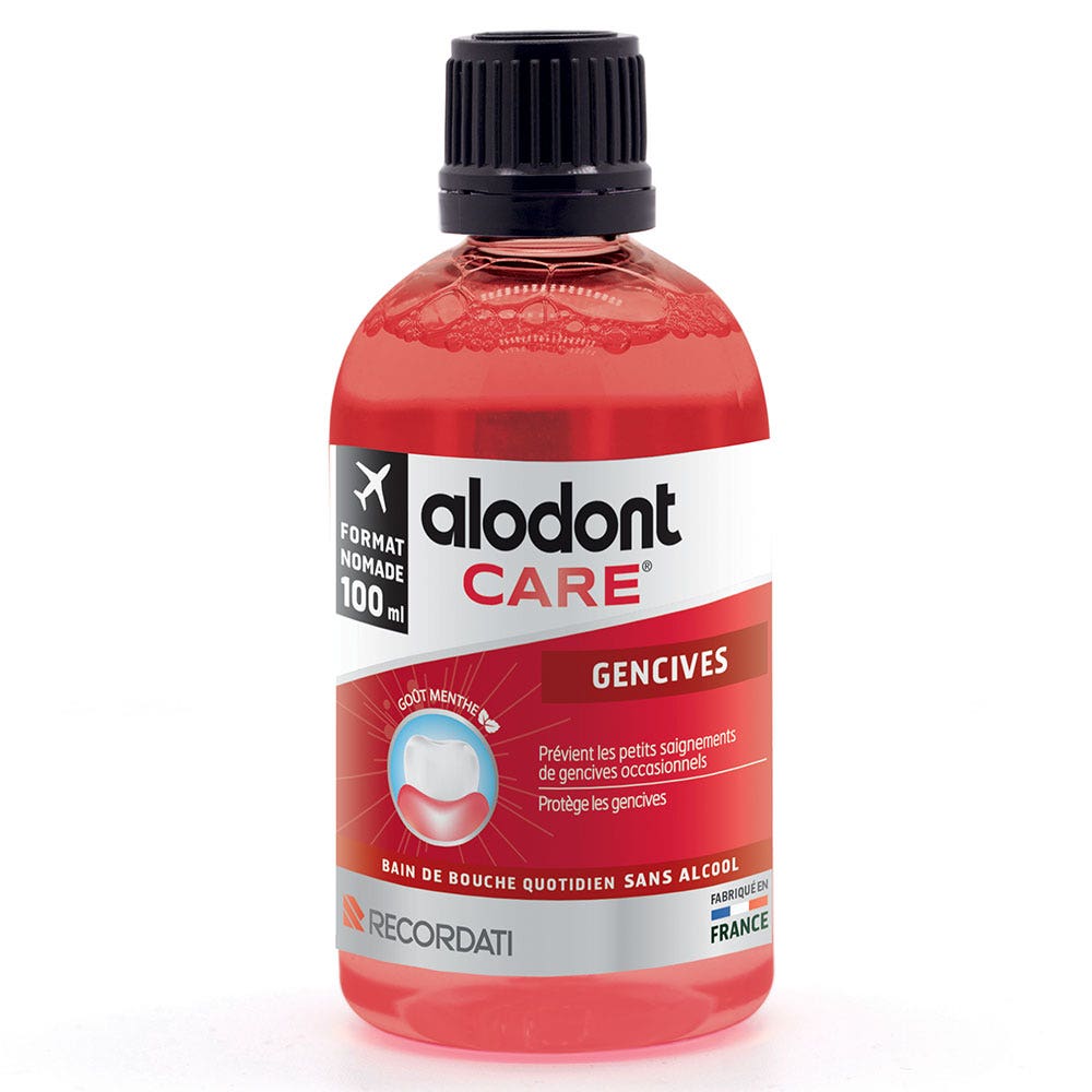 Alodont Care Alodont Protect Mouthwash Gencives Prévient les Petits Saignements 100ml (3.38fl oz)