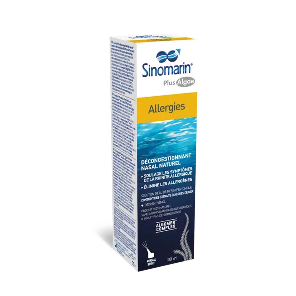 Gifrer Sinomarin Spray Nasal Algae Allegy Blocked nose 100ml (3.38fl oz)