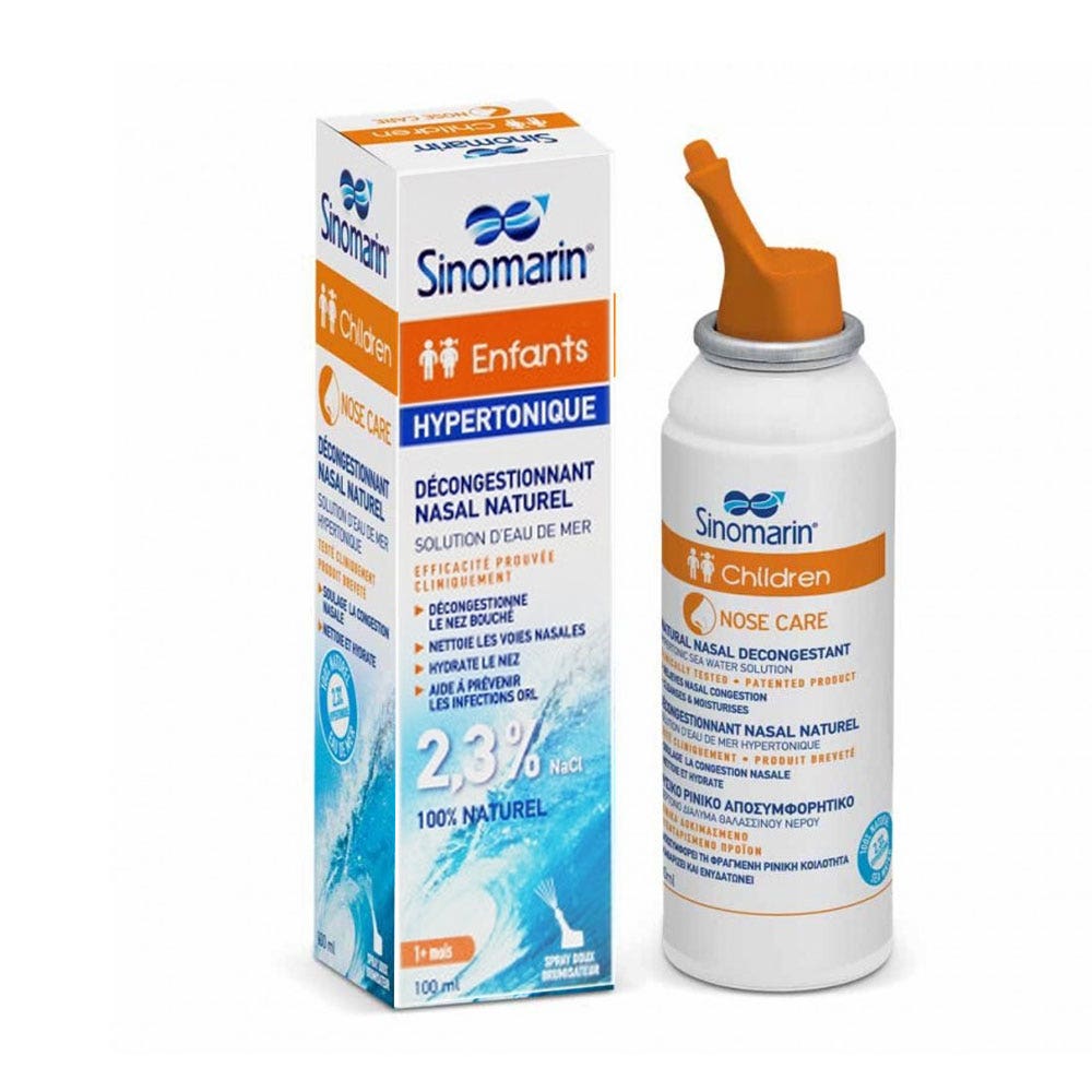 Gifrer Sinomarin Hypertonic Nose Spray For Children 100ml (3.38fl oz)