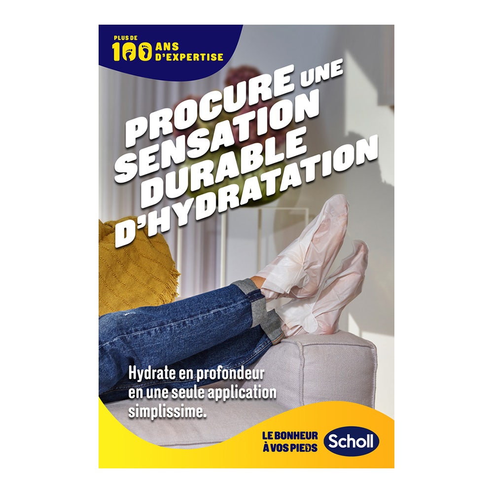 Scholl Nourishing Feet Mask with manuka honey 1 pair