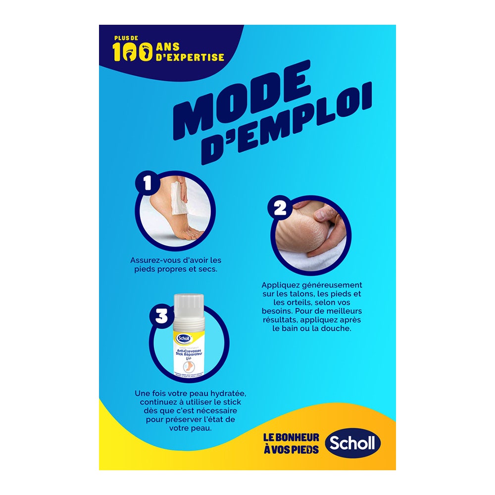 Scholl Anti-crevasse repair stick 70g (2.47oz)