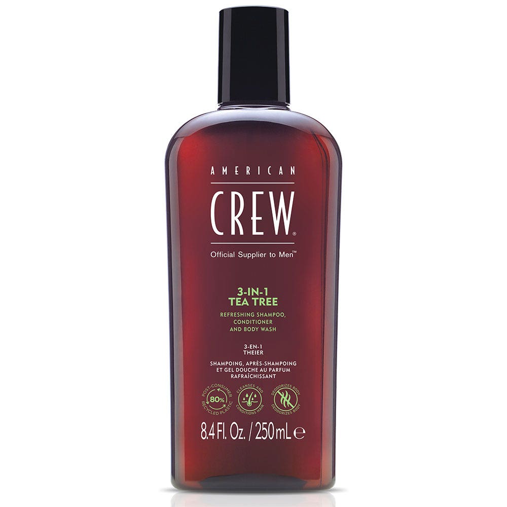 American Crew 3 in 1 Tea tree Shampoo 250000ml (8453.5fl oz)
