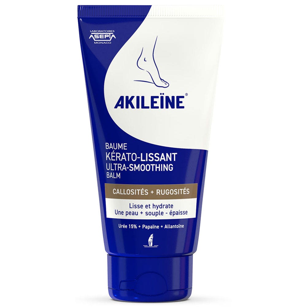 Asepta Akileine Kerato-Smoothing Balm Calluses + Rugosities 75ml (2.54fl oz)