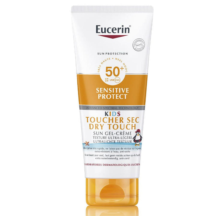 Eucerin Sun Sensitive Protect Kids Gel-crème solaire toucher sec SPF50+ 200ml