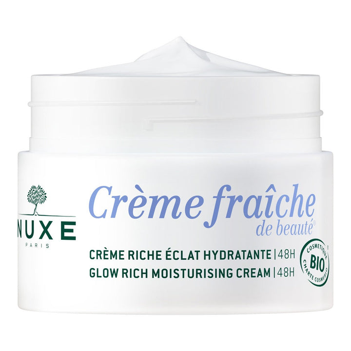Nuxe crème fraîche de beauté 48h crème hydratante riche en lueur 50 ml (1,7 fl oz)