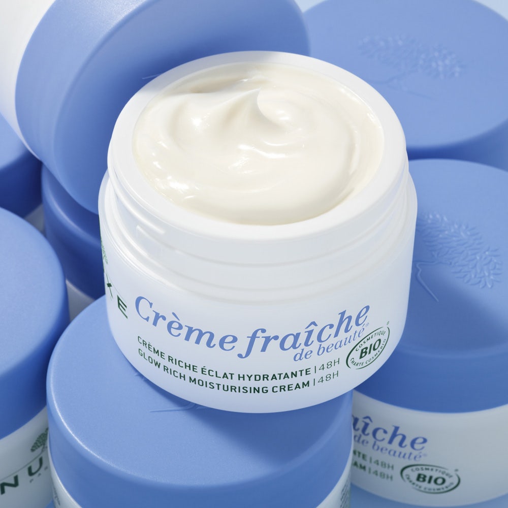 Nuxe crème fraîche de beauté 48h crème hydratante riche en lueur 50 ml (1,7 fl oz)