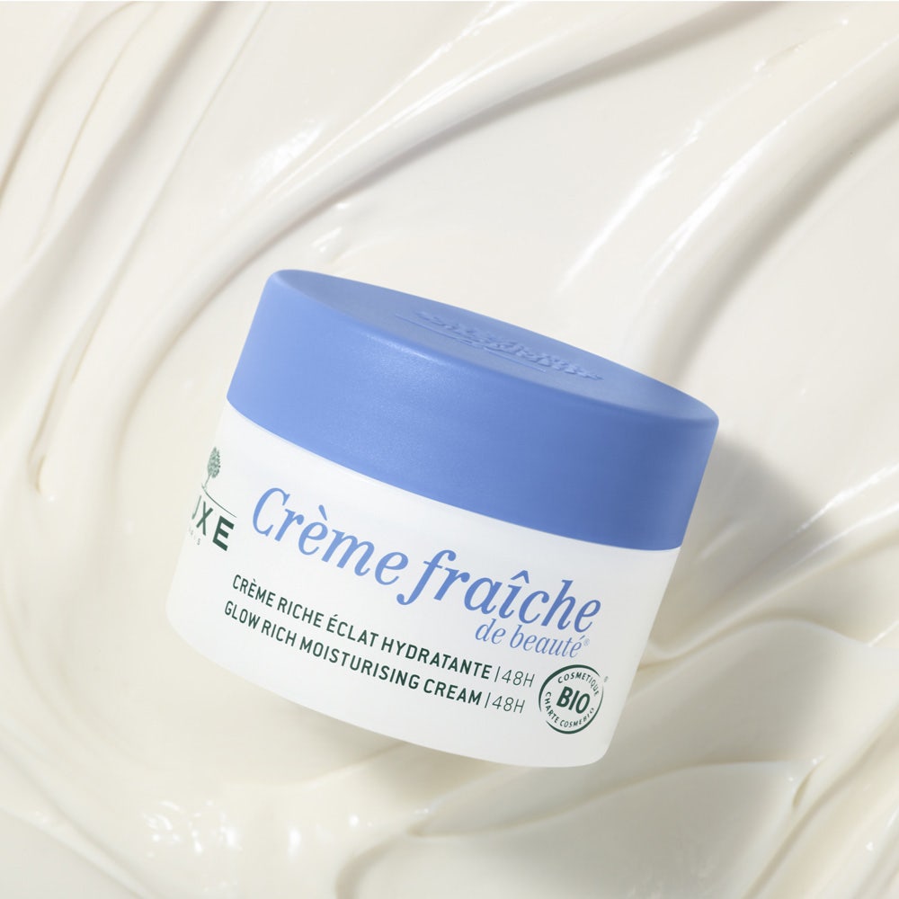Nuxe crème fraîche de beauté 48h crème hydratante riche en lueur 50 ml (1,7 fl oz)