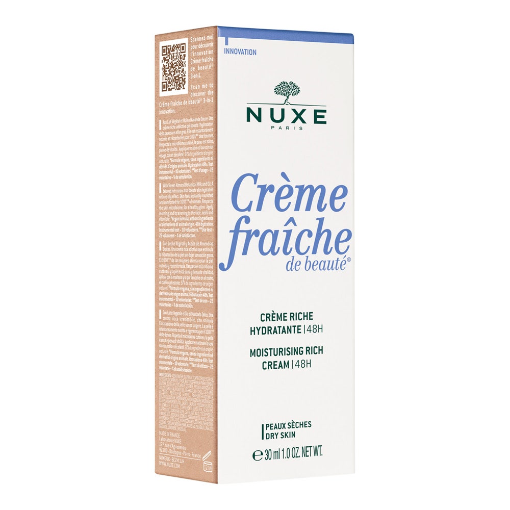Nuxe crème fraîche de beauté 48h hydratant riche crème 30 ml (1.01fl oz)