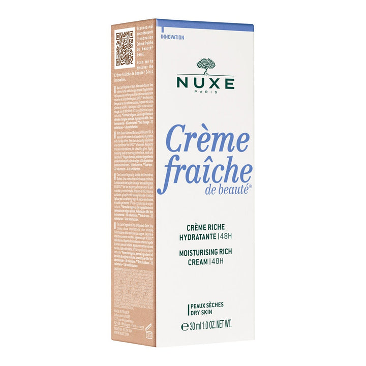 Nuxe crème fraîche de beauté 48h hydratant riche crème 30 ml (1.01fl oz)