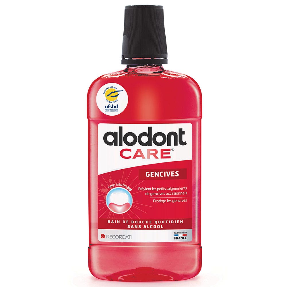 Alodont Care Alodont Protect Mouthwash Minor Gum Bleeding 500ml (16.91fl oz)
