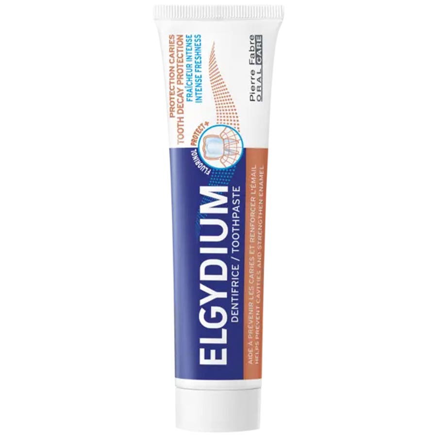 Elgydium Toothpaste Caries Protection Intense Freshness 75ml (2.53fl oz)