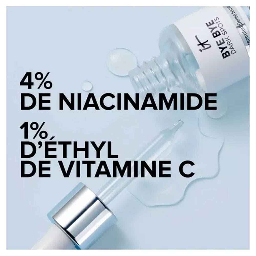 IT Cosmetics Bye Bye Dark Spots Anti-Spot Serum with Niacinamide for Hyperpigmented Skin 30ml (1.01 fl oz)