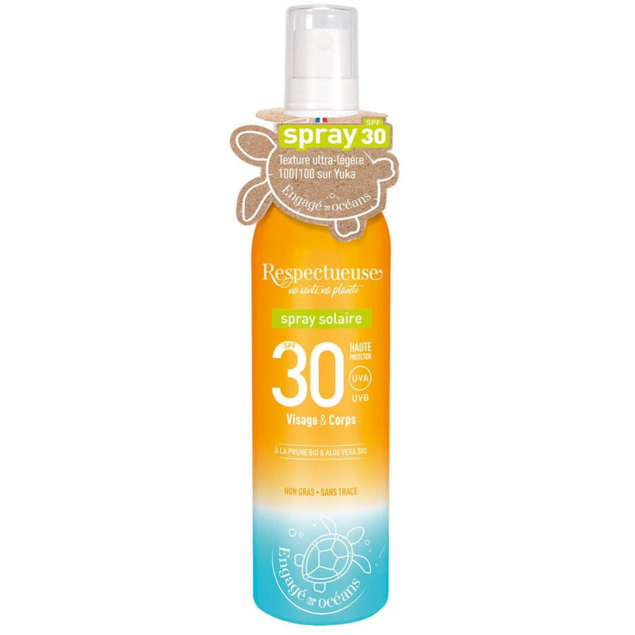 Spray solaire Respectueuse SPF30 100 ml (3,38 fl oz) 