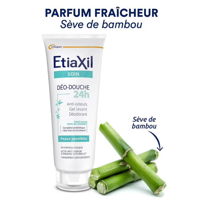 Etiaxil 24h Excessive Sweating Shower Gel 200ml Sensitive Skin shower care
