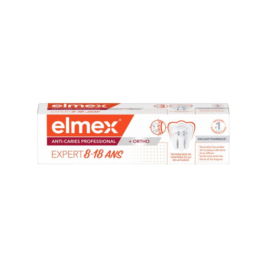 Dentifrice professionnel anti-caries Elmex 75 ml (2,53 fl oz) 