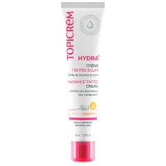 Topicrem Hydra+ Crème Teintée Éclat SPF50 40 ml (1,35 fl oz) 