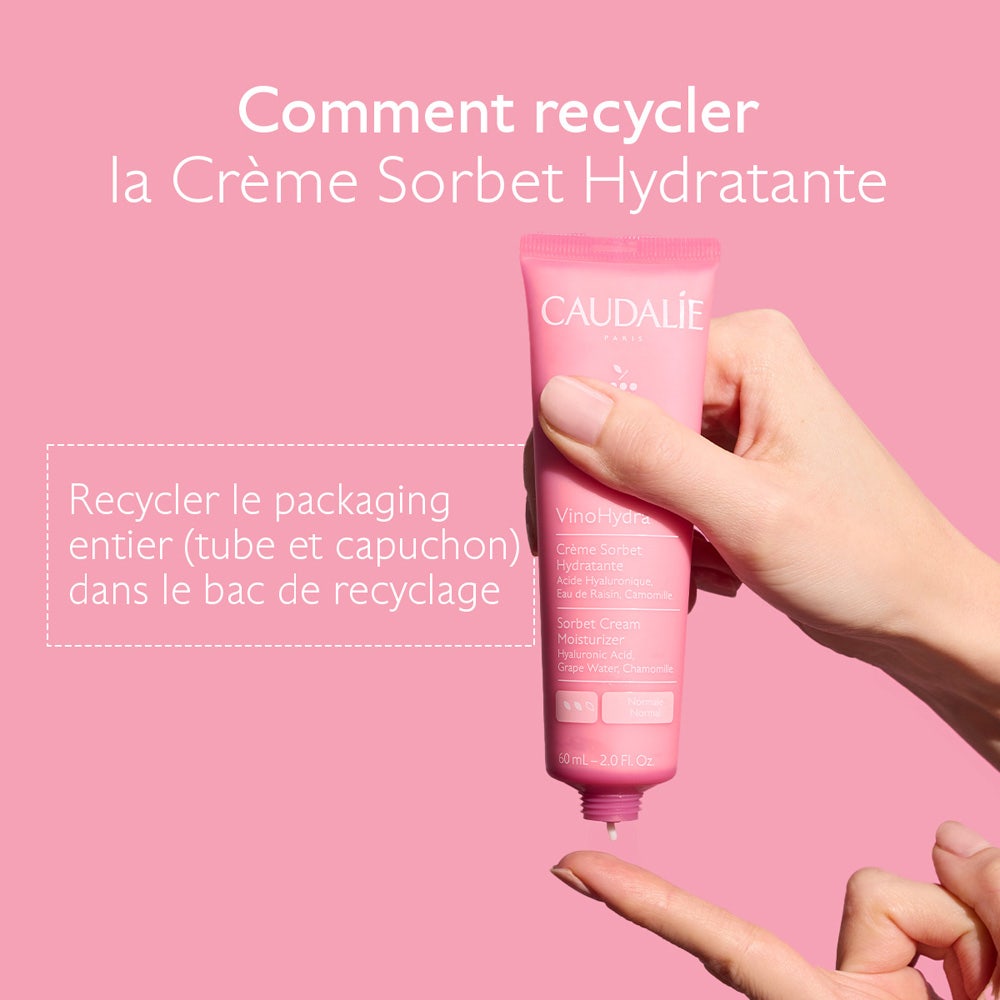 Caudalie VinoSource-Hydra Moisturizing Sorbet Cream 60ml (2.02fl oz)