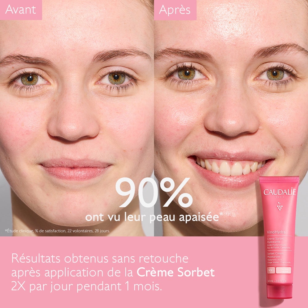 Caudalie VinoSource-Hydra Moisturizing Sorbet Cream 60ml (2.02fl oz)
