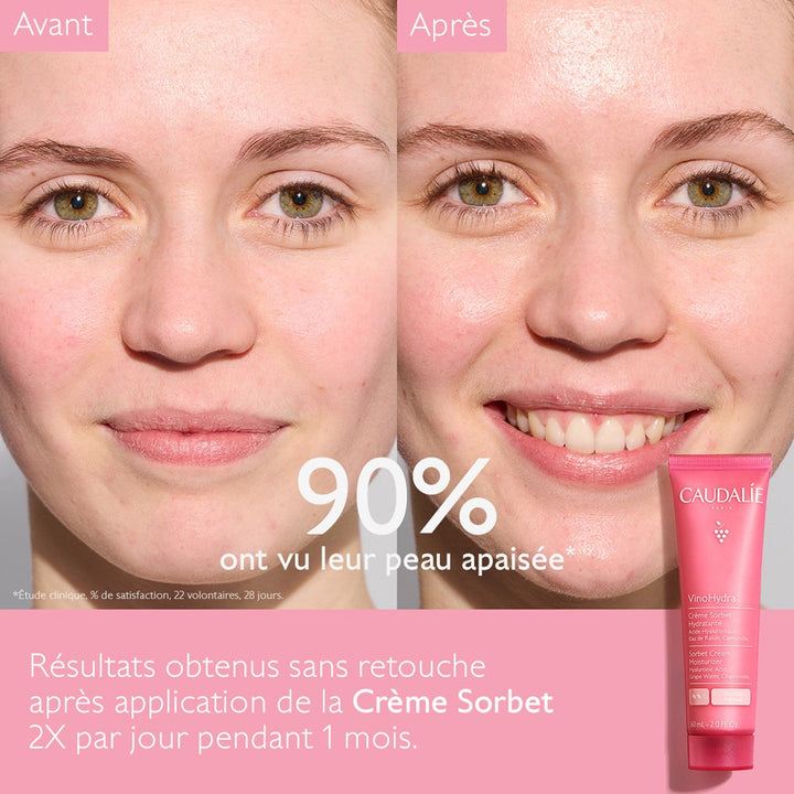 Caudalie VinoSource-Hydra Moisturizing Sorbet Cream 60ml (2.02fl oz)