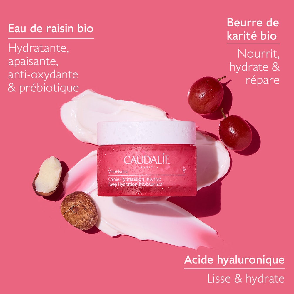 Caudalie VinoHydra Deep Hydration Moisturizer 50ml (1.69fl oz)