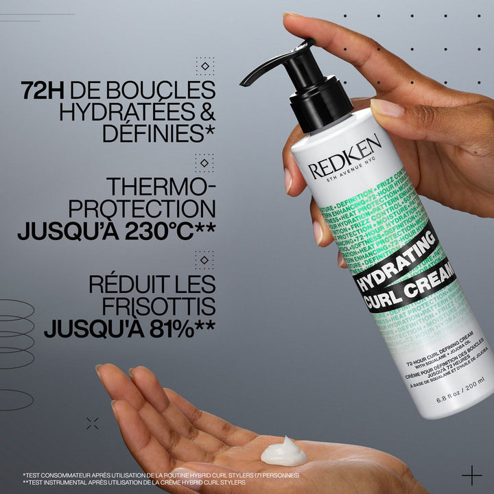 Redken Styling Hybrid Curl Stylers 72H Definition Curls Hydrating Cream 250ml (8.45fl oz)