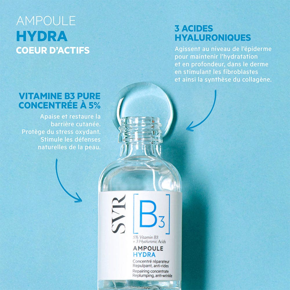 SVR Ampoule [B3] Hydra Repairing Concentrate 30ml (1.01fl oz)