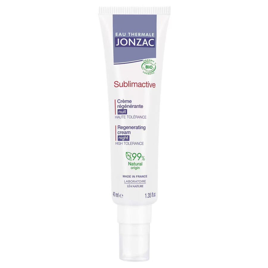 Eau thermale Jonzac Crème Régénératrice Sublimactive Nuit 40 ml (1,35 fl oz) 