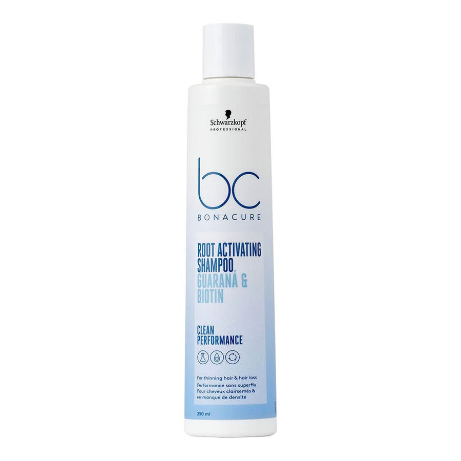 Schwarzkopf Professional BC Bonacure Shampooing activateur de racines pour cheveux éclaircis et en manque de densité 250 ml (8,45 fl oz) 