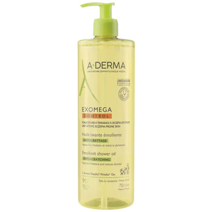 Huile nettoyante émolliente A-Derma Exomega Control 