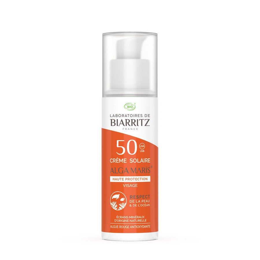 Laboratoires De Biarritz Sun care Algamaris Organic Sunscreen Face Cream Spf 50 Bio 50ml (1,69fl oz)