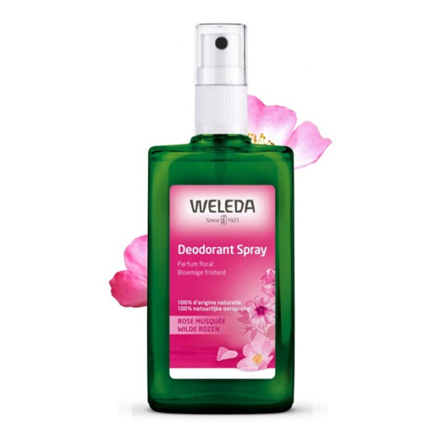 Déodorant Spray Rose Musquée Weleda, 100 ml 