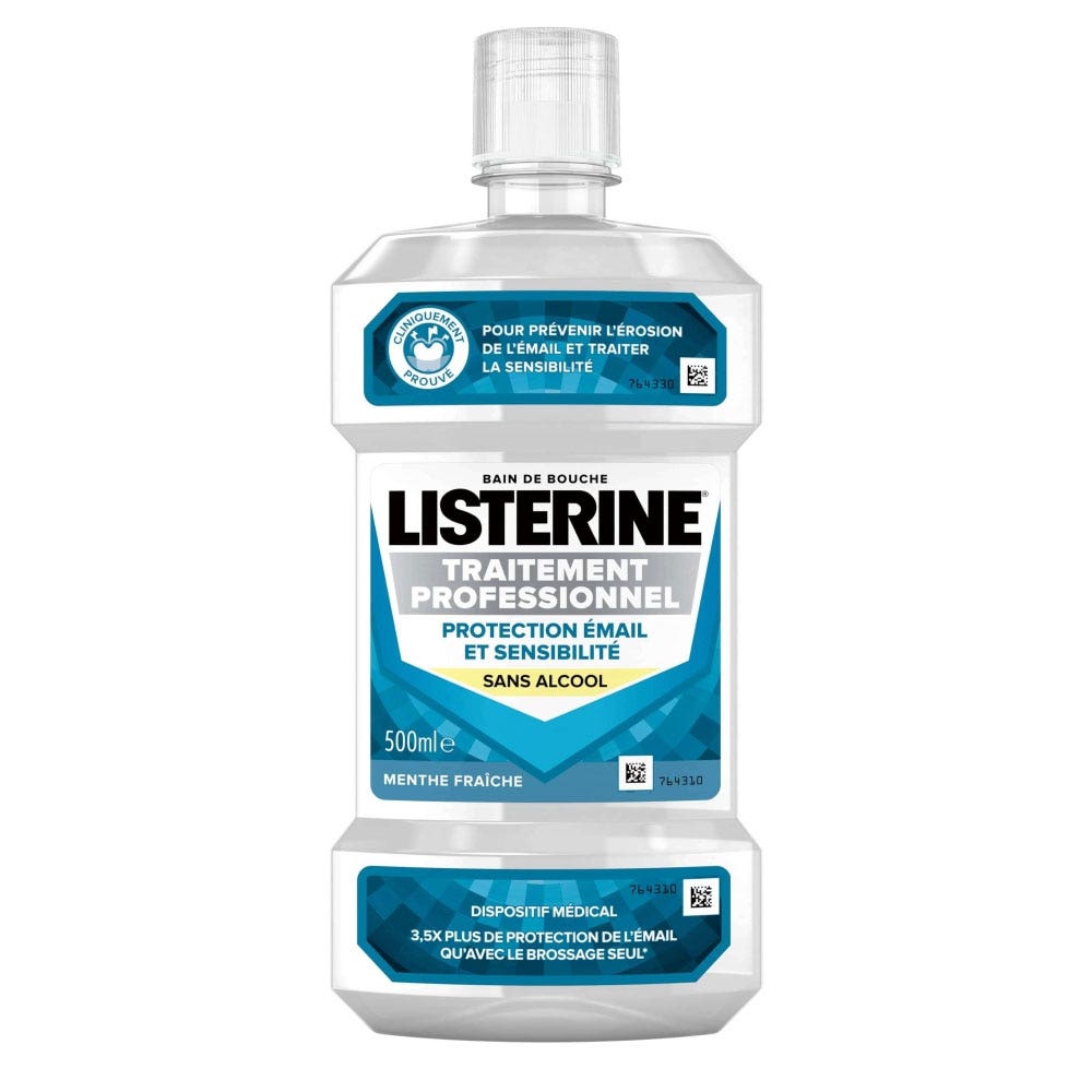 Listerine Professional Treatment Bath Enamel and sensitivity Protection 500ml (16.91fl oz)