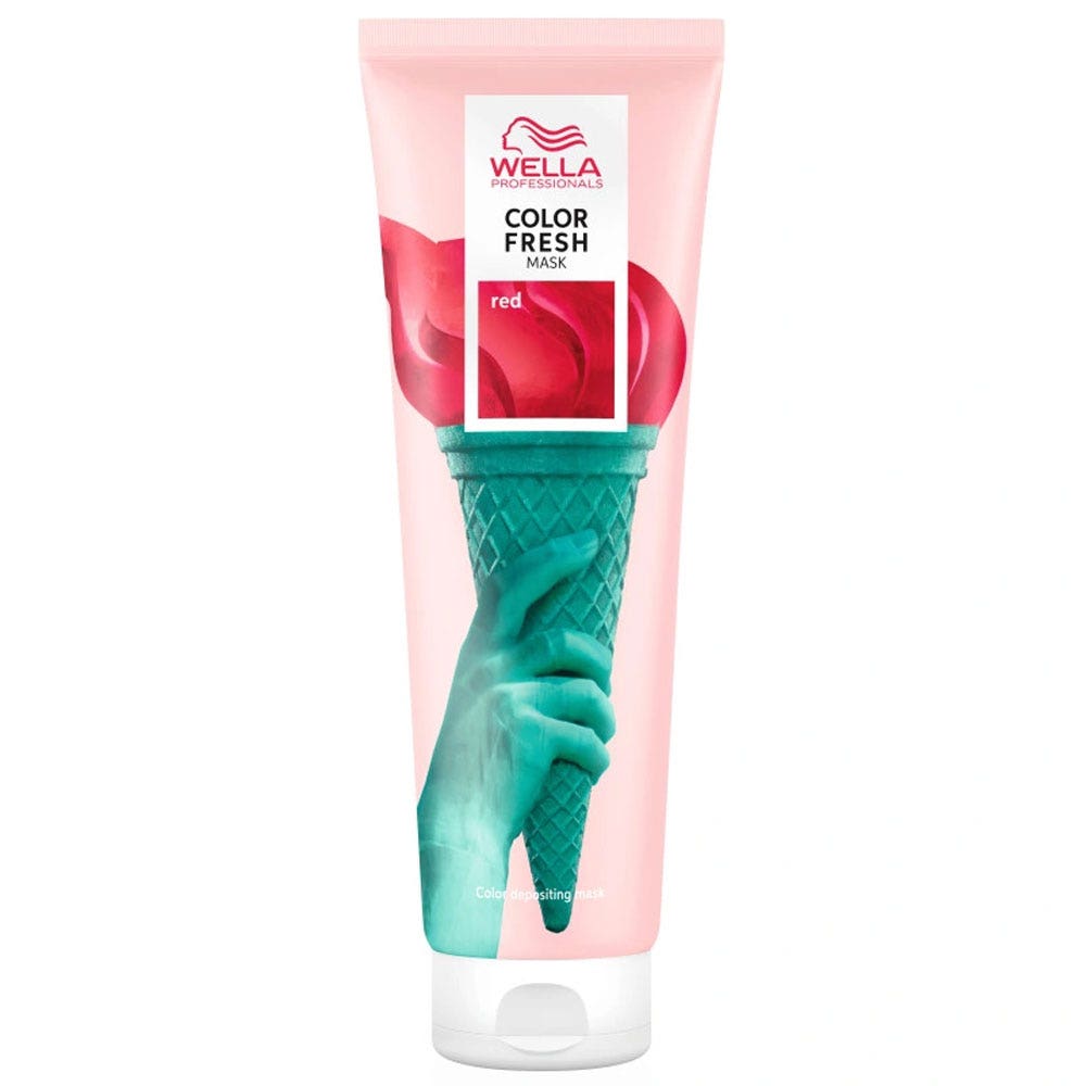 Wella Professionals Color Fresh Mask Temporary Colouring Masks Red 150ml (5.07fl oz)