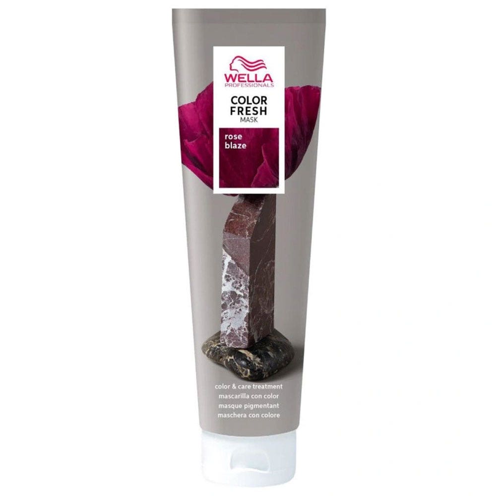 Wella Professionals Color Fresh Mask Rose Blaze Temporary Colouring Masks 150ml (5.07fl oz)