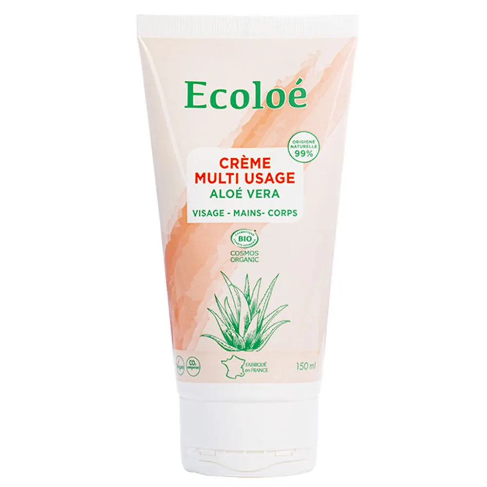 Crème multi-usages bio à l'aloe vera Ecoloé 150 ml