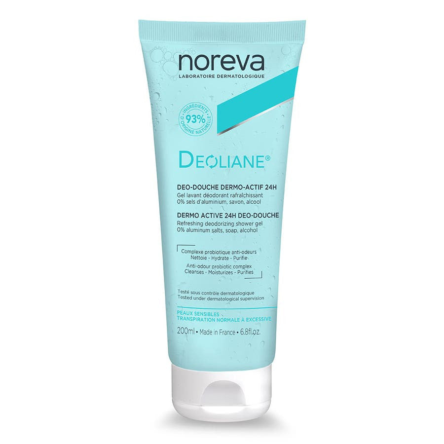 Noreva Déoliane 24H Déodorant Douche Dermoactif 200 ml 