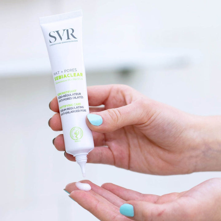 SVR Sebiaclear Mat+Pores 40ml (1.35 fl oz) Matifying Care Sebo-Regulator
