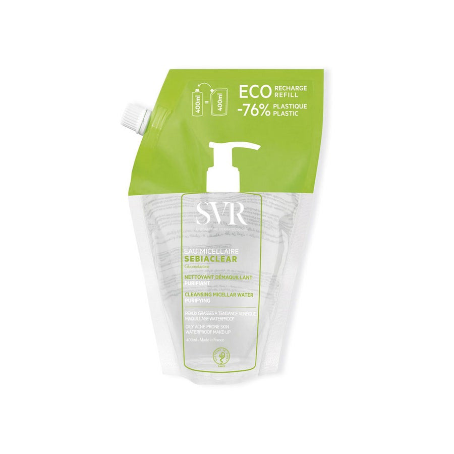 Recharge Eco Eau Micellaire SVR Sebiaclear 400 ml 