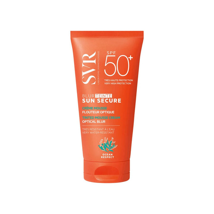 Svr Sun Secure للبشرة السمراء بتأثير مطمّس SPF50+ 50ml