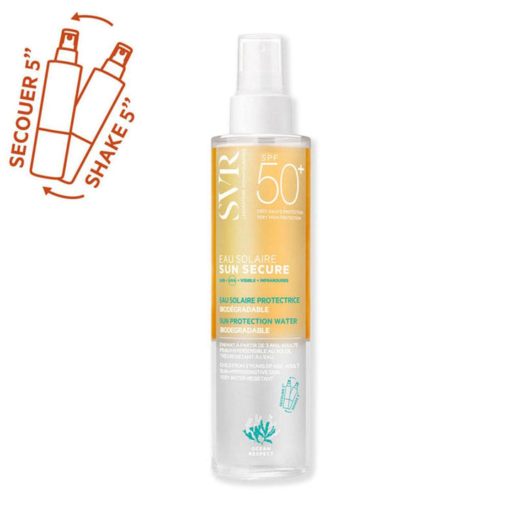 Svr Sun Secure Biodegradable Protective Sunscreens Water SPF50 200ml (6.76fl oz)