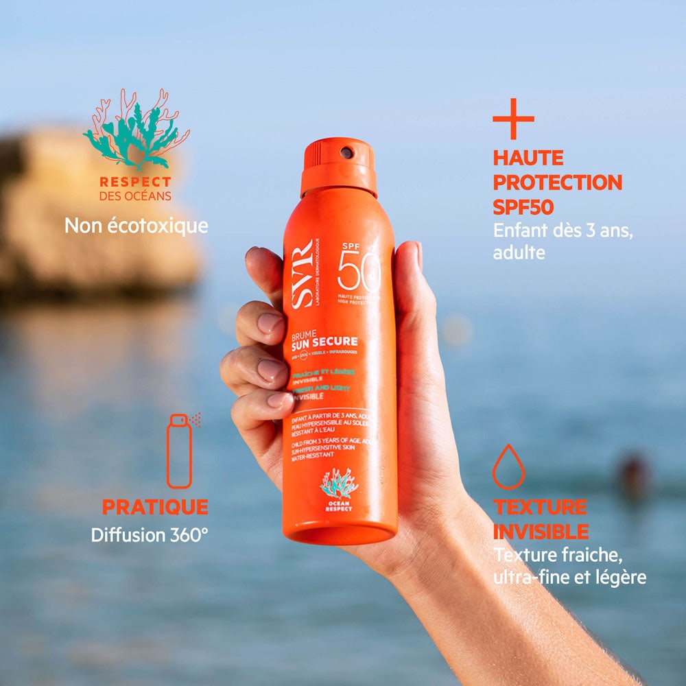 Svr Sun Secure Brume Fraîche et Légère Invisible SPF50+ 200ml (6.76fl oz)