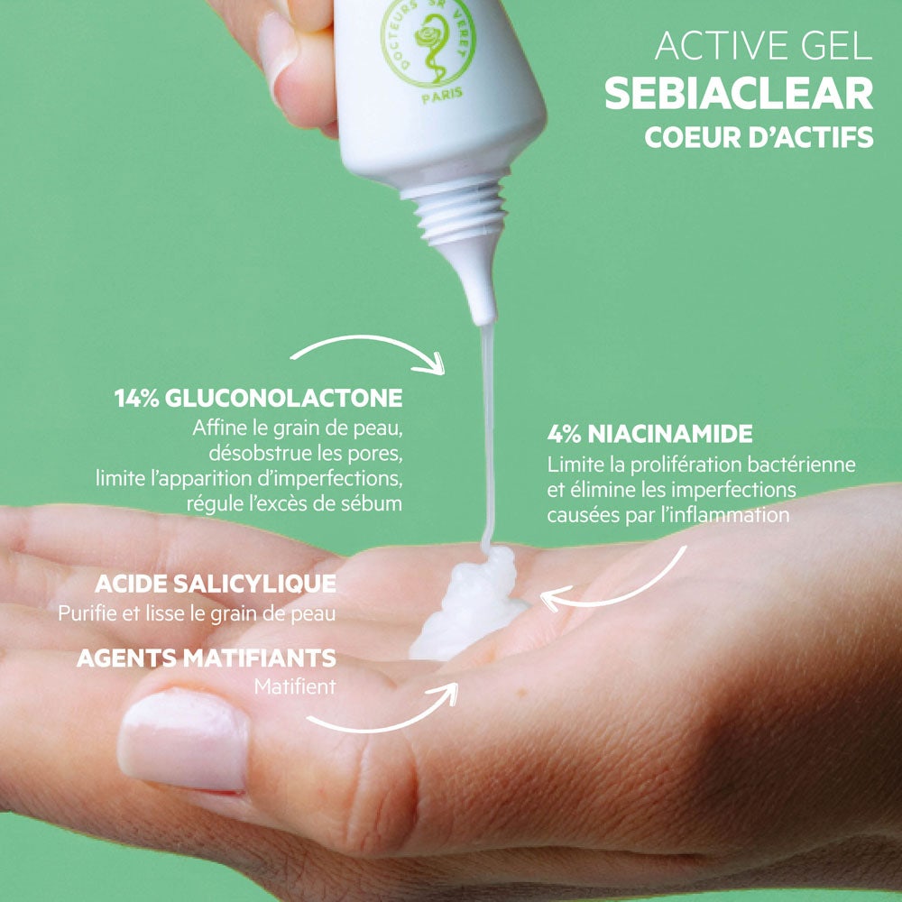 Svr Sebiaclear Intensive Corrector active gel for blemishes, blackheads and marks 40ml (1.35fl oz)