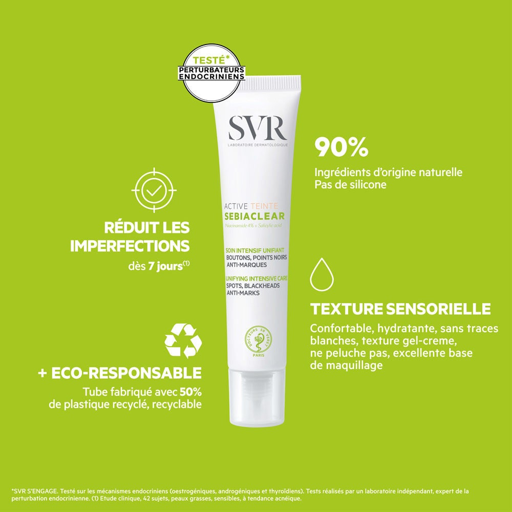 Svr Sebiaclear Unifying Tinted Intenstive Anti-blemish treatment 40ml (1.35fl oz)
