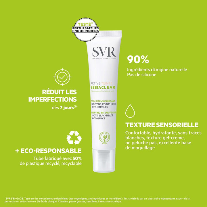 Svr Sebiaclear Unifying Tinted Intenstive Anti-blemish treatment 40ml (1.35fl oz)