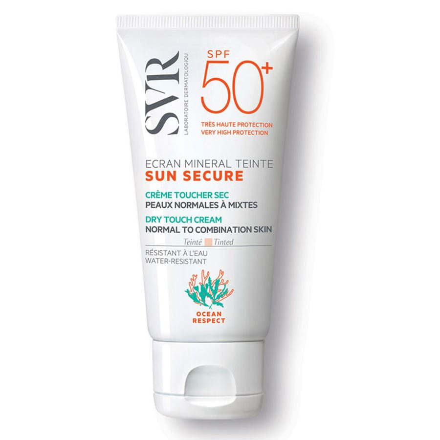 Crème solaire minérale teintée SVR Sun Secure Dry Touch SPF 50+ - 50 ml (1,69 fl oz) 