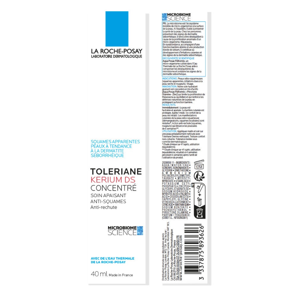 La Roche-Posay Kerium DS Concentrate Anti-Flaking Soothing Care 40ml (1.35fl oz)